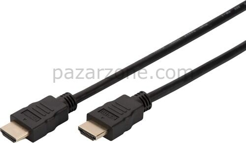 DİGİTUS AK-330107-10-S HDMI to HDMI ( 1 Metre ) 4K Altın Uç Görüntü Kablosu