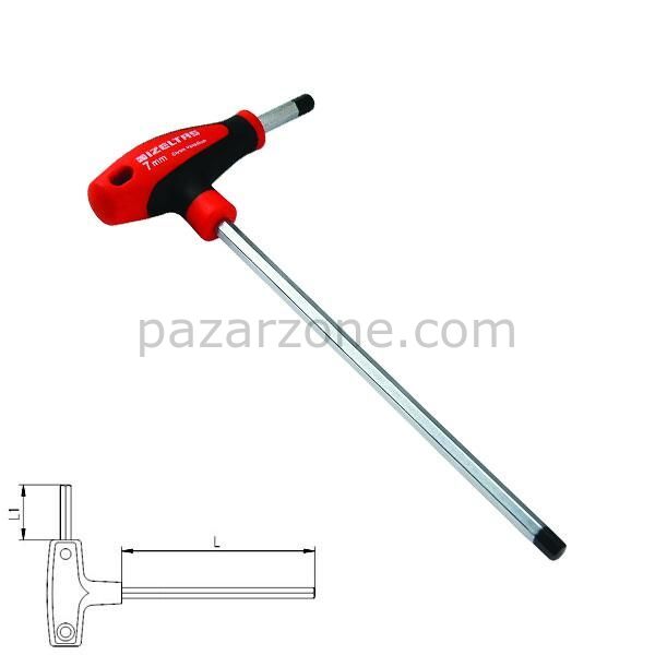 İzeltaş 4920 T Tipi Allen Anahtar 5 mm