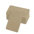 Boş Kelime Kartları 5x8 cm - 50 Adet Oval Kenarlı | Tabu & Not Kartları - Kraft