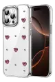 Newface Apple iPhone 15 Pro Max Fiyonk Desenli Kapak - Desen 3