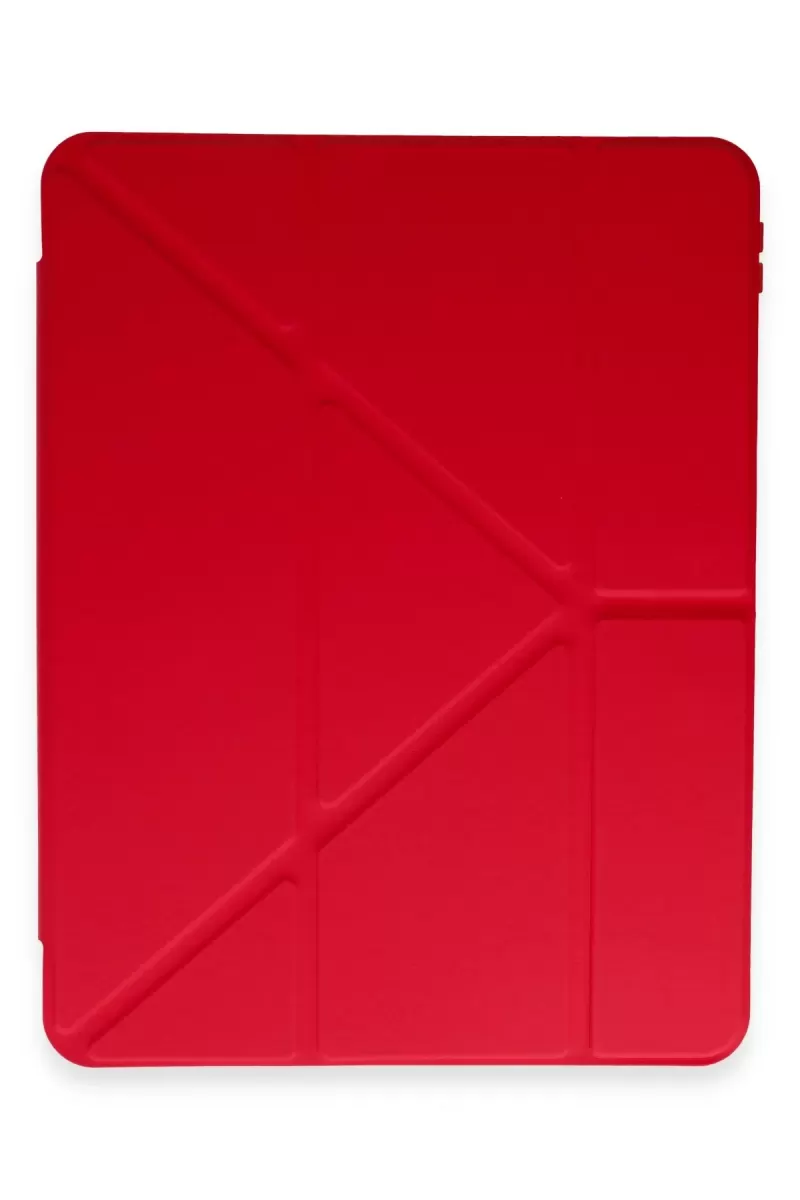 Newface Xiaomi Pad 6 Kılıf Kalemlikli Mars Tablet Kılıfı - Kırmızı