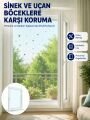 Pencere ve Balkon İçin Tek Kanatlı Kolay Takılan Sineklik
