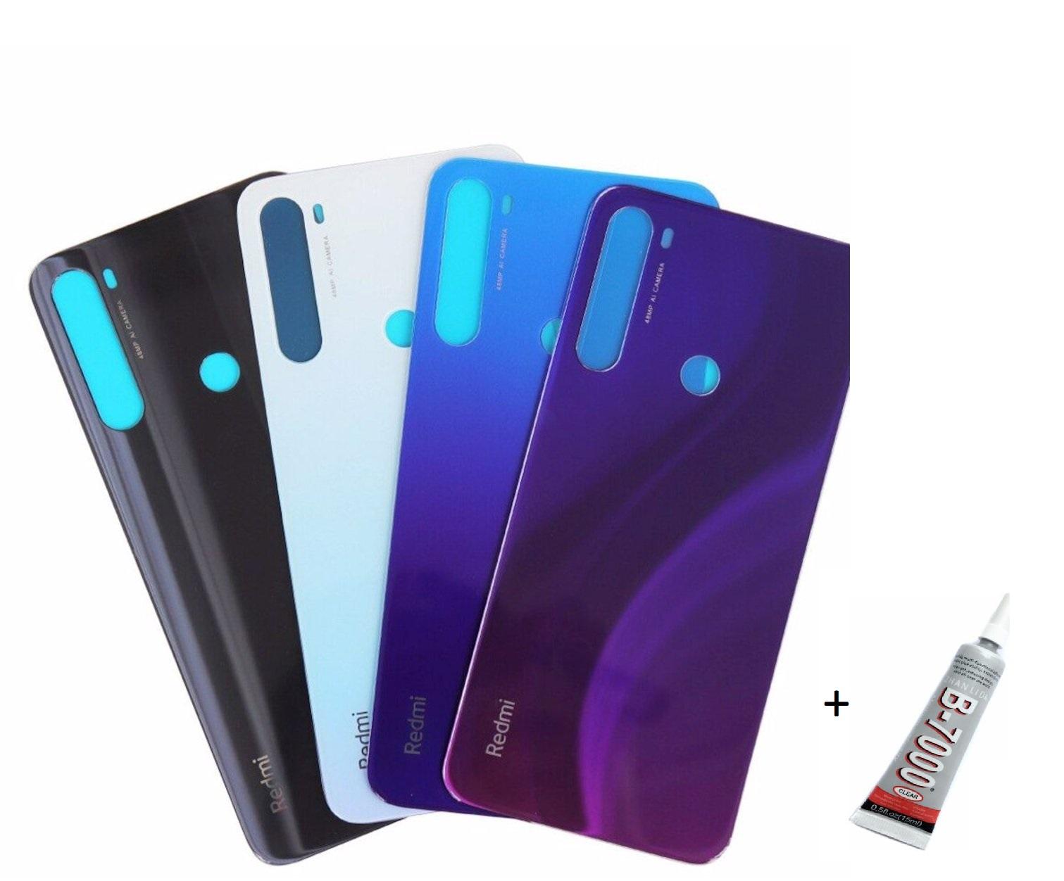 REDMİ NOTE 8 Arka Batarya Pil Kapağı SİYAH (B7000