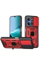 Newface Xiaomi Redmi 15C 4G Pars Lens Yüzüklü Silikon - Kırmızı