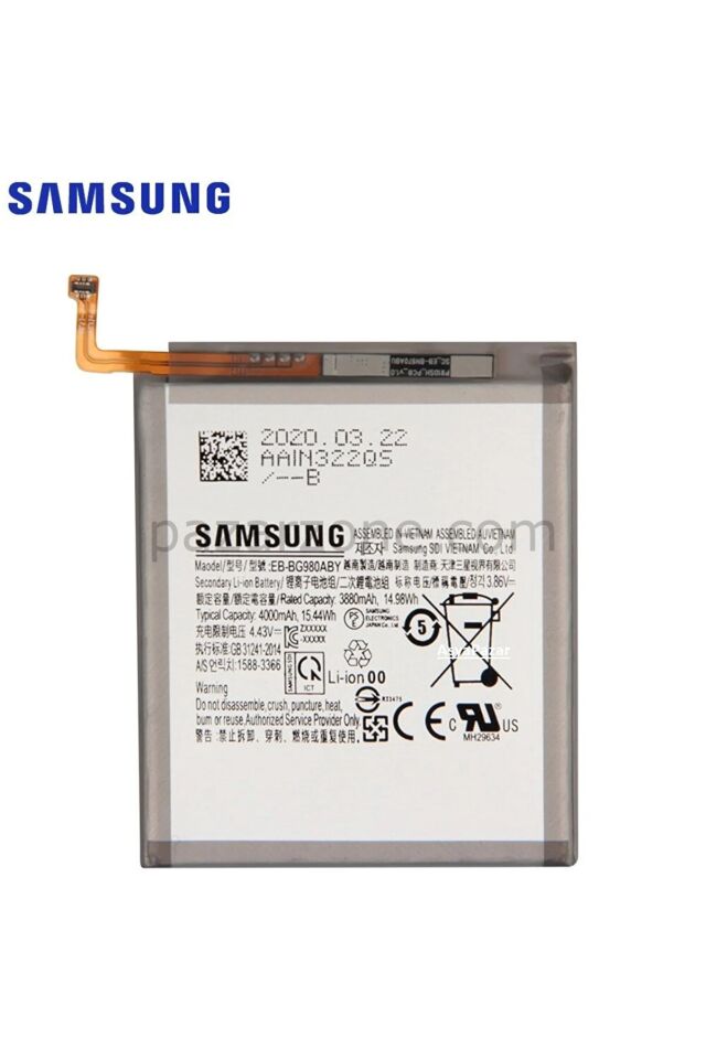 Samsung S20 Pil Batarya EB-BG980ABY - SM-BG980