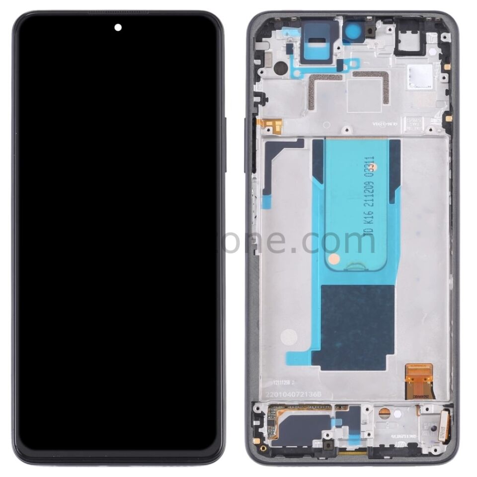 Redmi Note 12S Dokunmatik ekran OLED Çıtalı (Siyah
