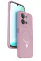 Newface Xiaomi Redmi 15C 4G Regal Magsafe Standlı Kapak - Açık Pembe
