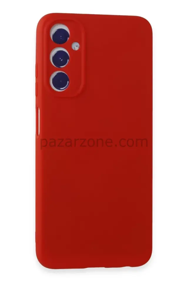Newface Samsung Galaxy A05S Kılıf First Silikon - Kırmızı