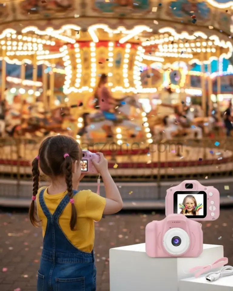 USB Bağlantılı Mini HD Kamera Video Fotoğraf Çekimli Şarj Edilebilir