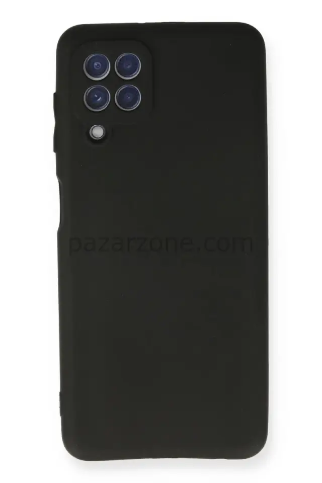 Newface Samsung Galaxy A22 Kılıf First Silikon - Siyah