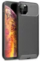 Newface Apple iPhone 11 Pro Max Kılıf Auto Focus Karbon Kapak - Siyah