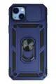 Newface Apple iPhone 14 Plus Kılıf Pars Lens Yüzüklü Silikon - Lacivert