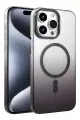 Newface Apple iPhone 15 Pro Max Glossy Magsafe Kapak - Siyah