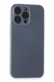 Newface Apple iPhone 15 Pro Kılıf Puma Silikon - Mavi