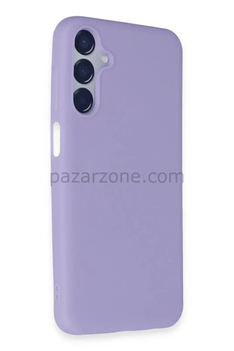 Newface Samsung Galaxy M15 Kılıf First Silikon - Lila
