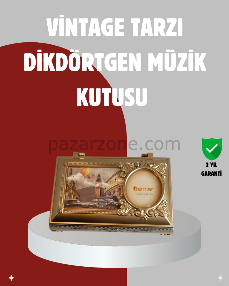 Kız Çocuk Oyuncak Piyano Görünümlü Balerinli Müzik Kutusu