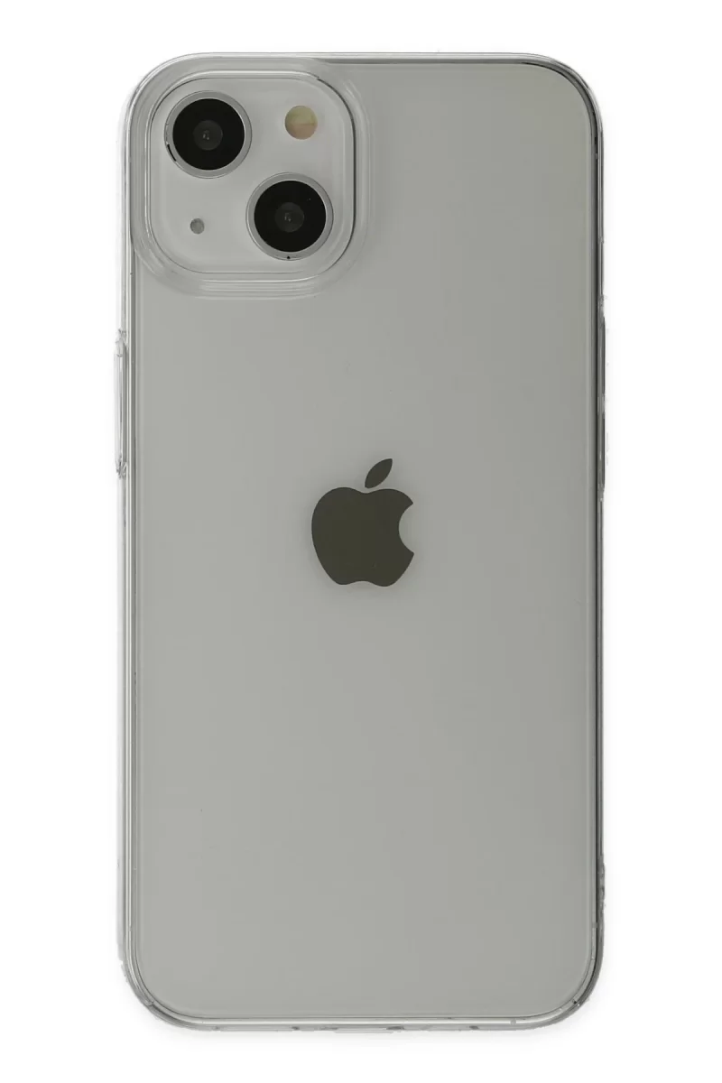 Newface Apple iPhone 14 Plus Kılıf Pc Sert Şeffaf Kapak - Şeffaf