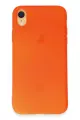 Newface Apple iPhone XR Kılıf First Silikon - Parlak Turuncu