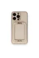 Newface Apple iPhone 14 Pro Kılıf Coco Elit Kapak - Gold