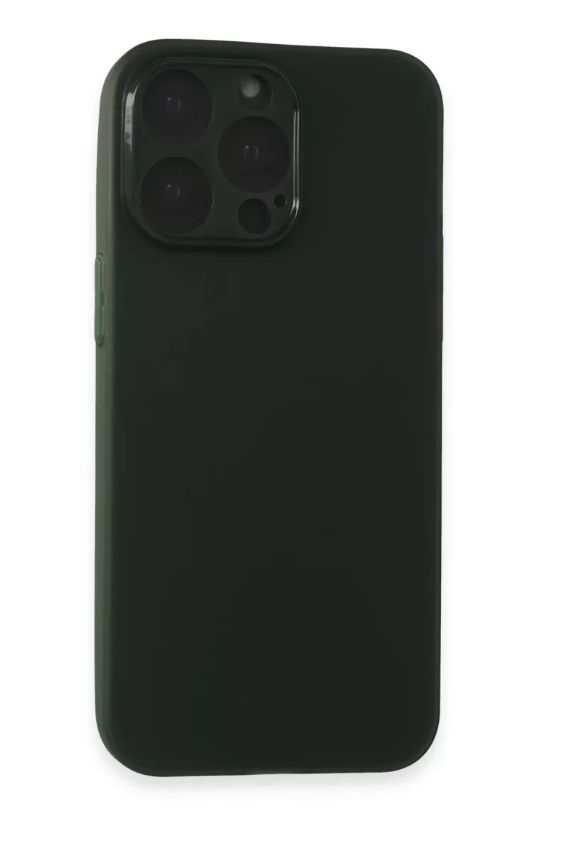 Newface Apple iPhone 15 Pro Kılıf Puma Silikon - Yeşil