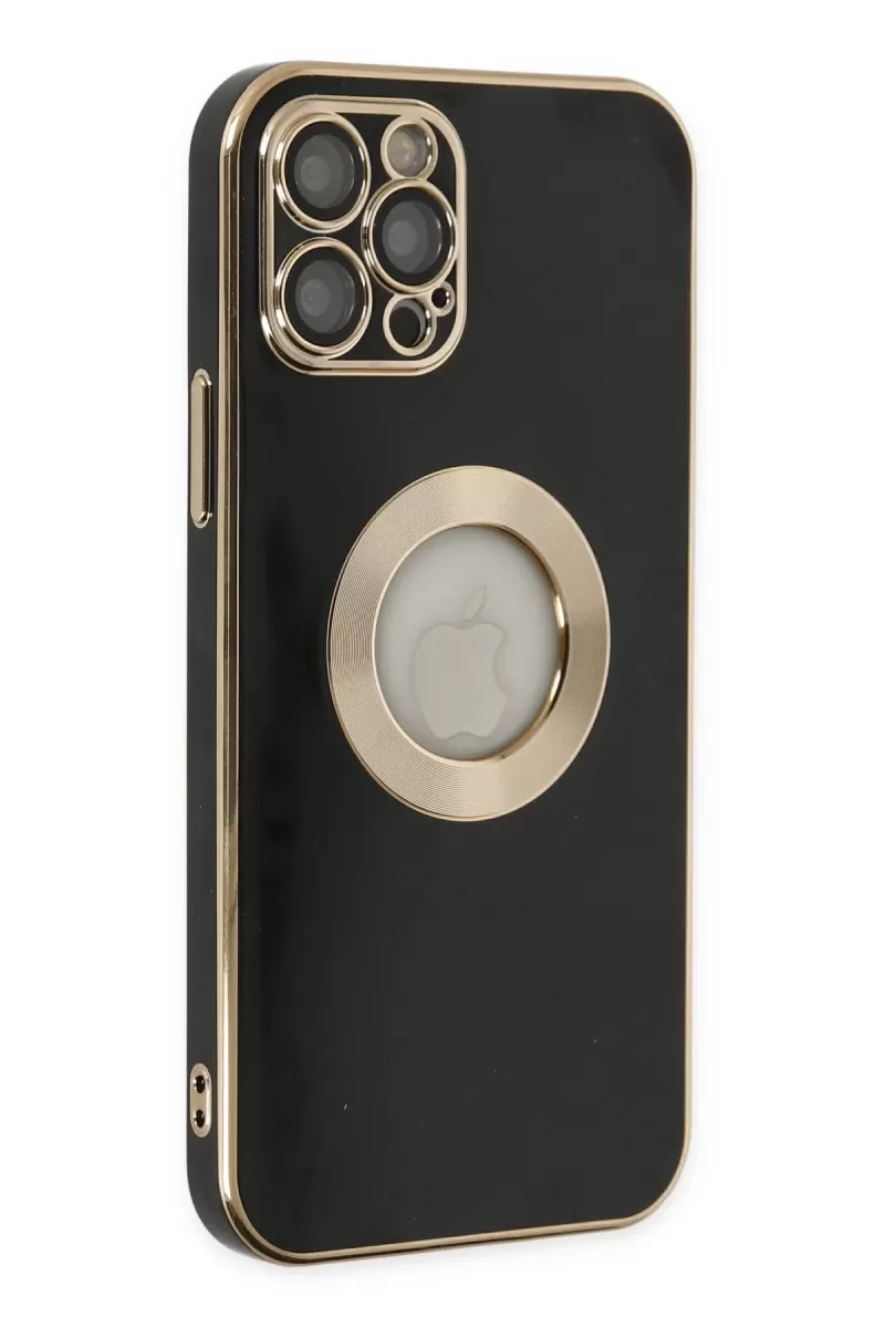 Newface Apple iPhone 12 Pro Max Kılıf Store Silikon - Siyah