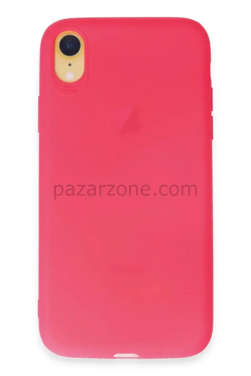 Newface Apple iPhone XR Kılıf First Silikon - Pembe