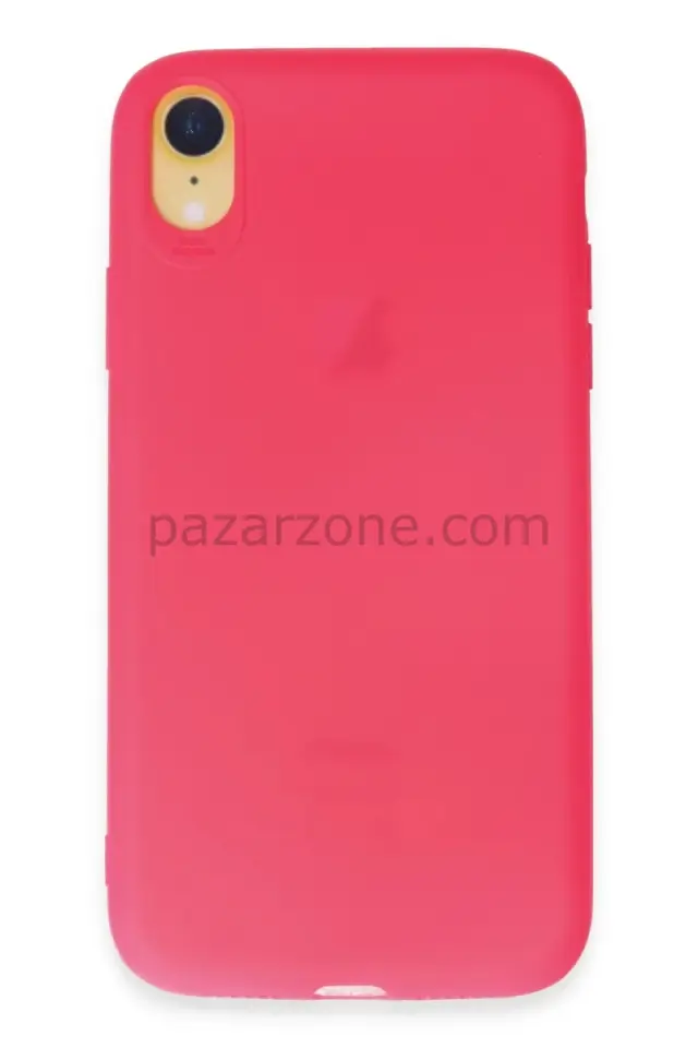 Newface Apple iPhone XR Kılıf First Silikon - Pembe
