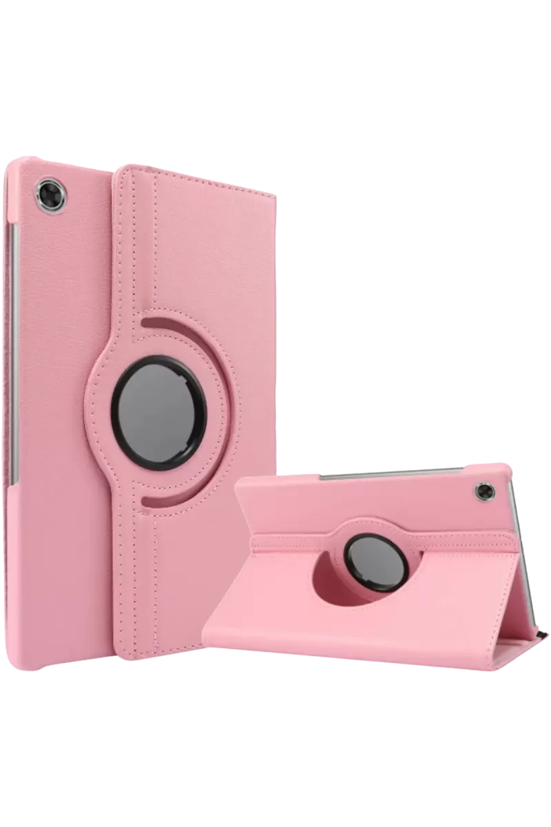 Newface Lenovo Tab M10 TB311FU Kılıf 360 Tablet Deri Kılıf - Pembe