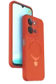 Newface Xiaomi Redmi 15C 4G Regal Magsafe Standlı Kapak - Turuncu
