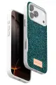 Onegif Apple iPhone 17 Pro Max Bright Simli Kapak - Koyu Yeşil
