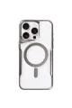 Newface Apple iPhone 11 Pro Max Kılıf Boyi Magsafe Silikon Kapak - Titan Gri