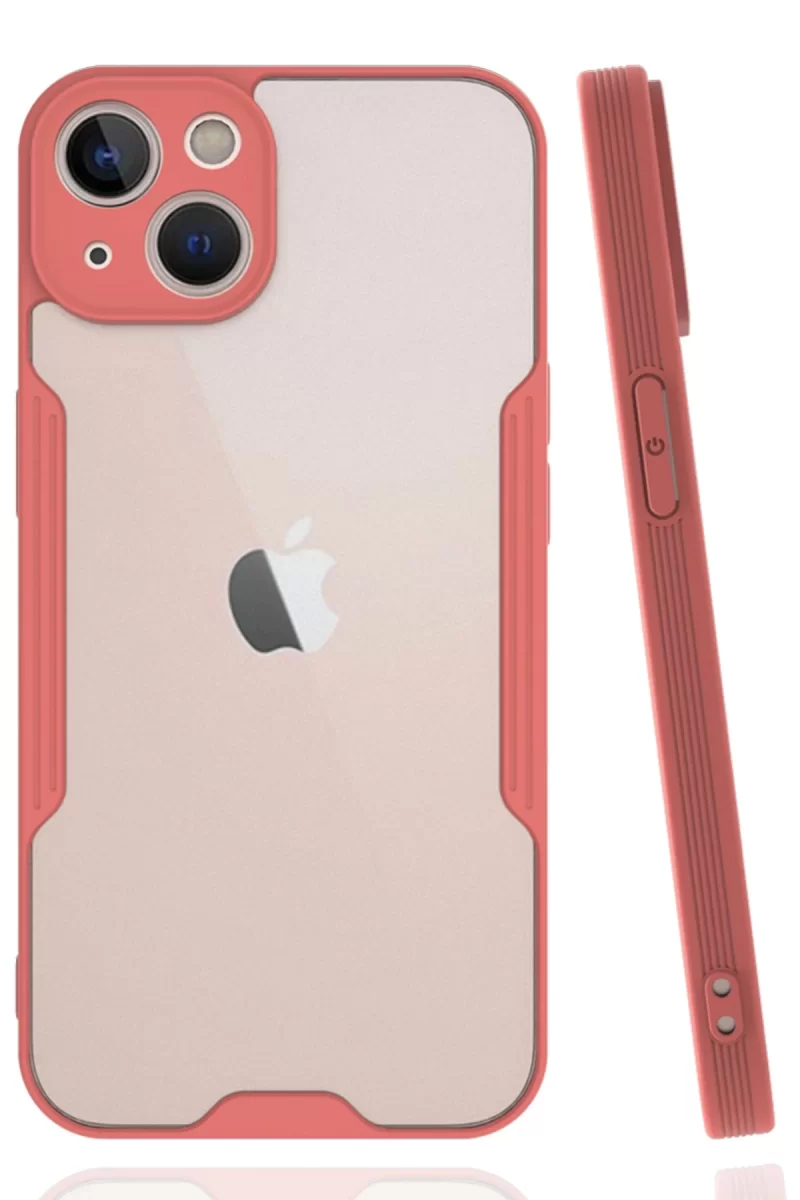 Newface Apple iPhone 14 Plus Kılıf Platin Silikon - Pembe