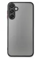 Newface Samsung Galaxy M15 Kılıf Montreal Silikon Kapak - Siyah