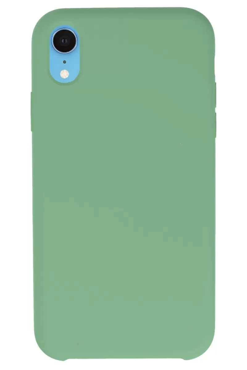 Newface Apple iPhone XR Kılıf Lansman Legant Silikon - Yeşil
