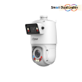 DAHUA  SDT4E425-4F-GB-A-PV1, 2X 4Mpix, 2,8-125mm Motorize Lens, 25x Starligt, 100Mt Gece Görüşü, IP67,  TiOC Duo Süper Geniş Açı PTZ IP Kamera