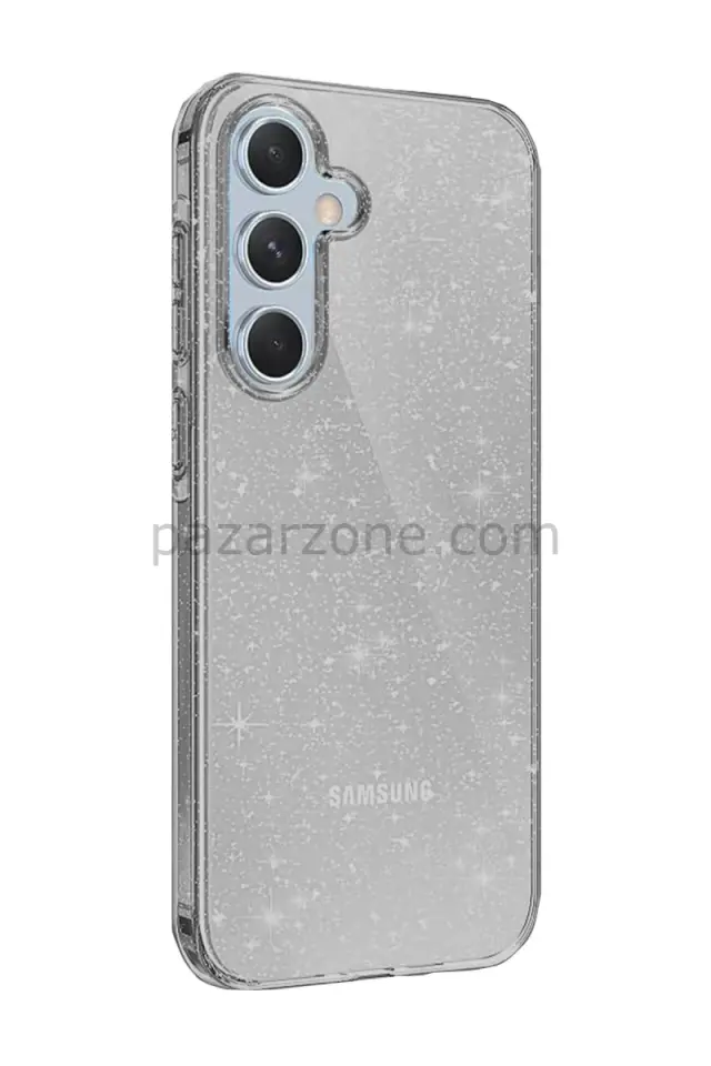 Newface Samsung Galaxy A05S Kılıf Glow Kapak - Siyah