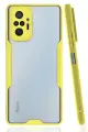 Newface Xiaomi Redmi Note 10 Pro Kılıf Platin Silikon - Sarı