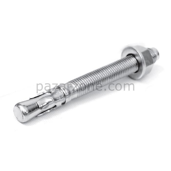 Ennalbur Klipsli Çelik Dübel M16X145 ( 2 Adet)