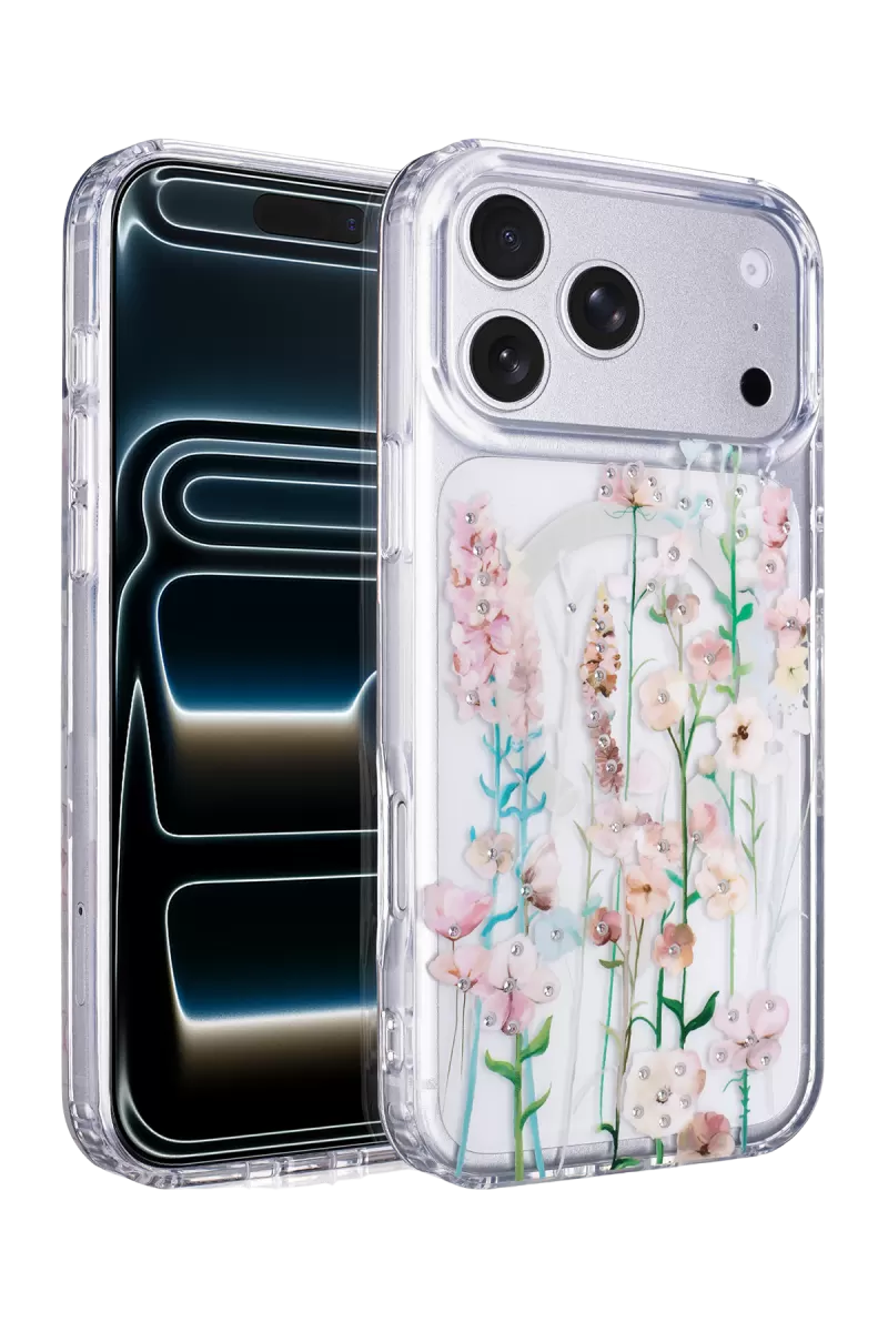 Onegif Apple iPhone 17 Pro Max Desina Magsafe Kapak - Desen 1