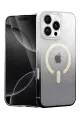 Newface Apple iPhone 16 Pro Max Pummel Shiny Magsafe Kapak - Siyah