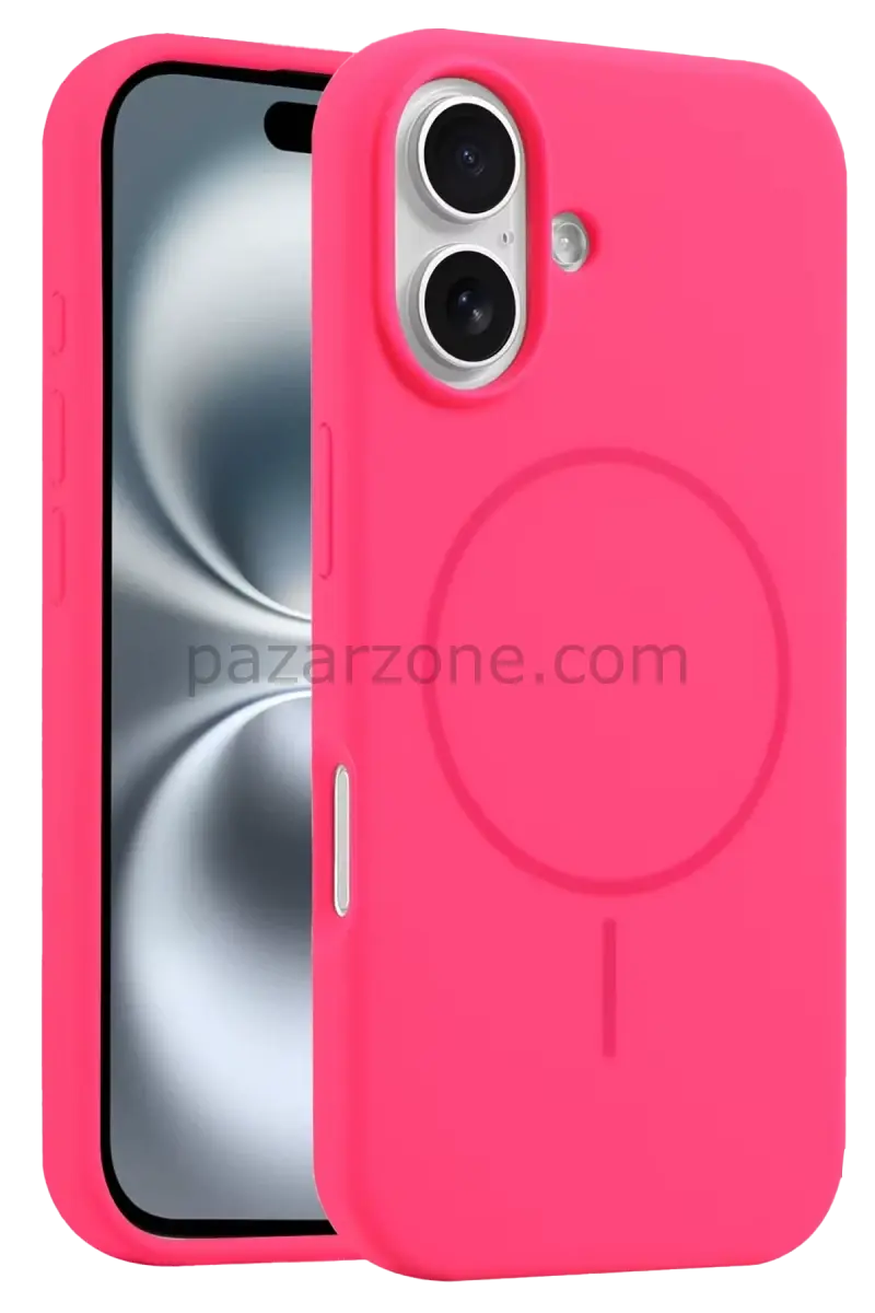 Joko Apple iPhone 16 Kılıf Jully Magsafe Kapak - Pembe