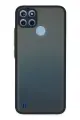Newface Realme C21Y Kılıf Montreal Silikon Kapak - Lacivert