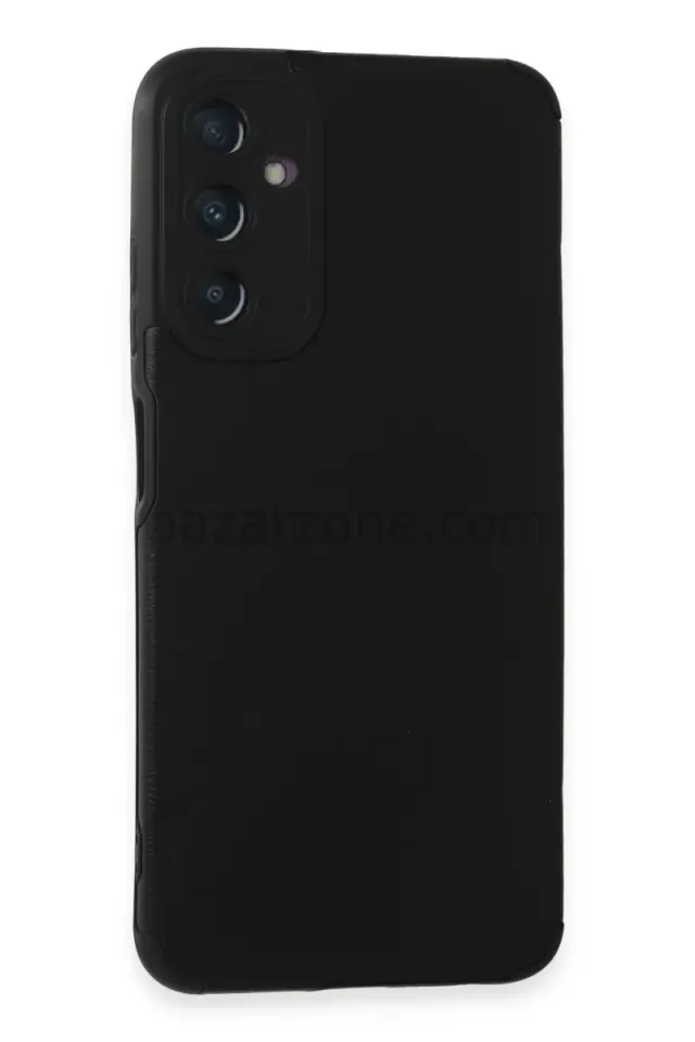 Newface Samsung Galaxy A05S Kılıf Loop Deri Silikon - Siyah