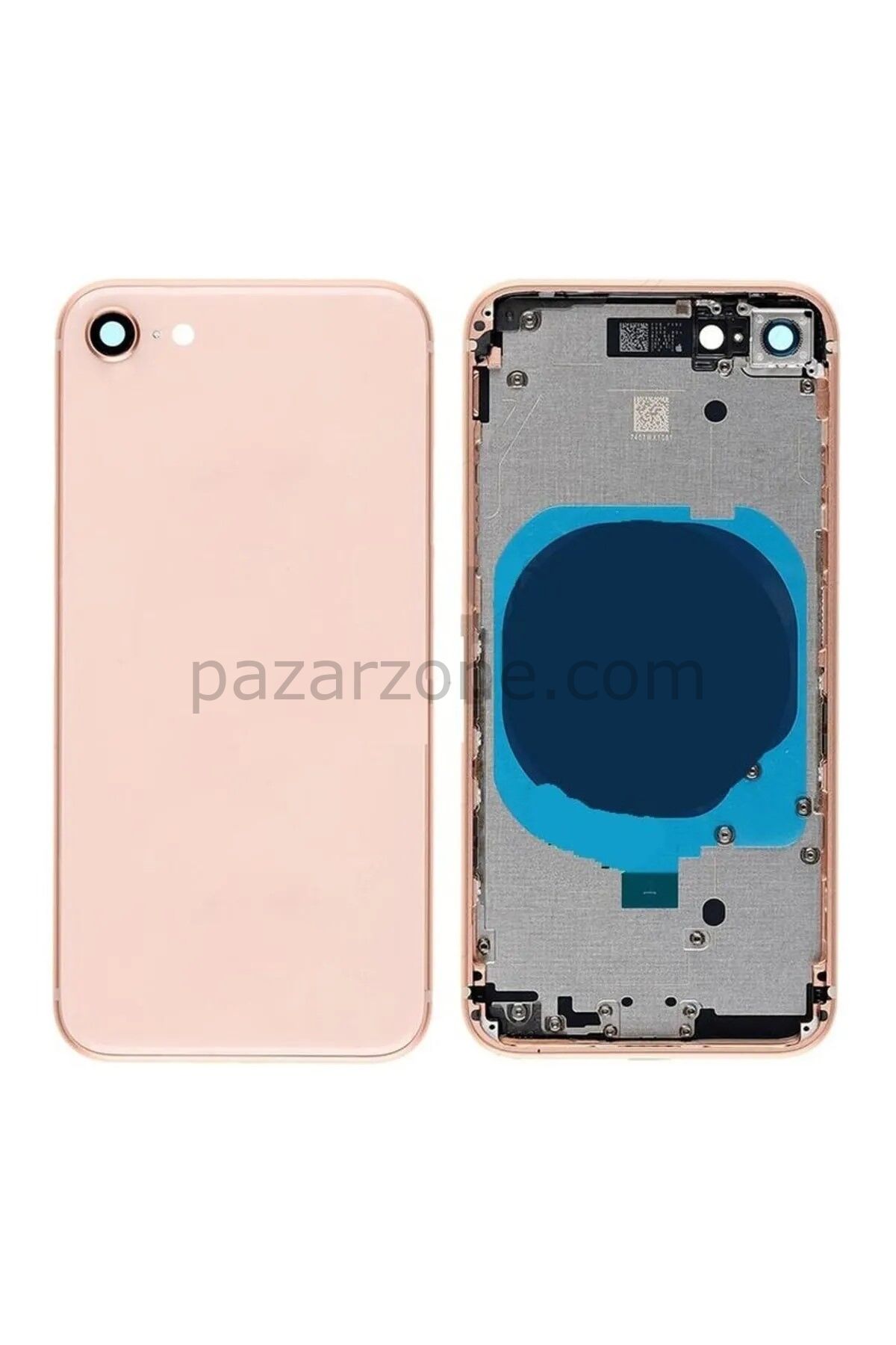 Iphone 8 Uyumlu Boş Kasa Kapak 8g Rosegold