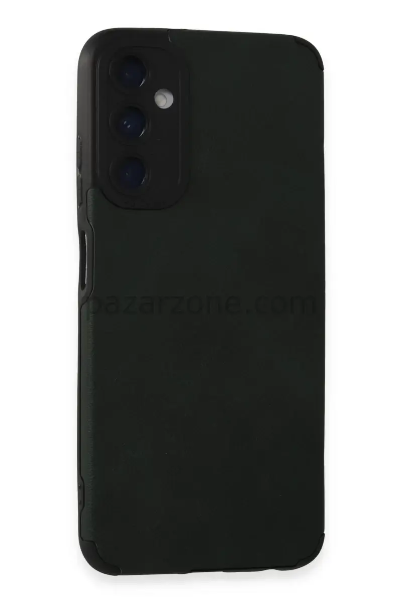 Newface Samsung Galaxy A05S Kılıf Loop Deri Silikon - Yeşil