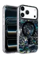 Onegif Apple iPhone 17 Pro Max Mila Dalgalı Magsafe Kapak - Lacivert