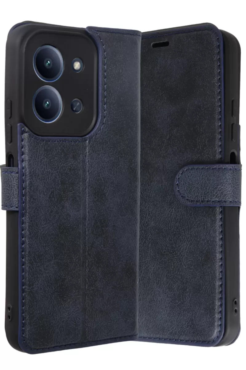 Newface Xiaomi Redmi 15C 4G Trend S Plus Kapaklı Kılıf - Lacivert