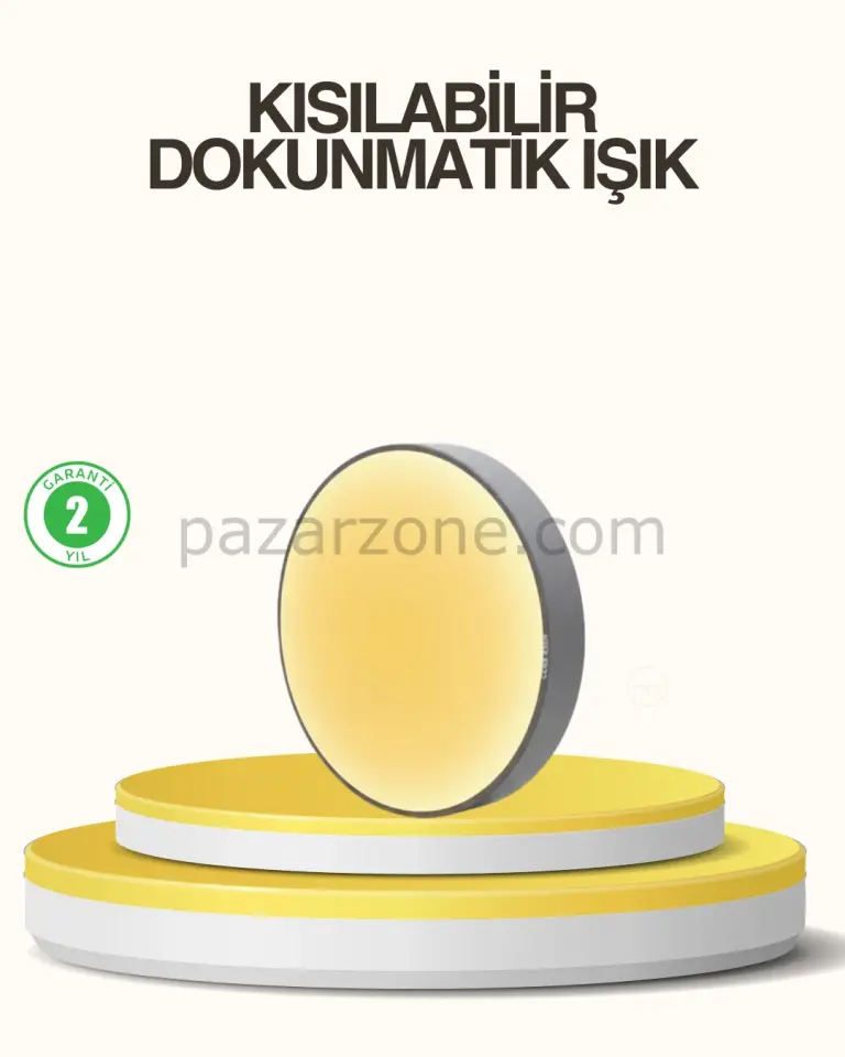 Hareket Algılayan LED Gece Lambası Mıknatıslı Duvar Montajlı