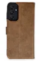 Newface Samsung Galaxy M15 Kılıf Trend S Plus Kapaklı Kılıf - Taba
