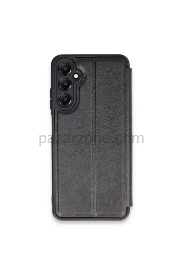 Newface Samsung Galaxy S24 FE Kılıf Flip Cover - Siyah